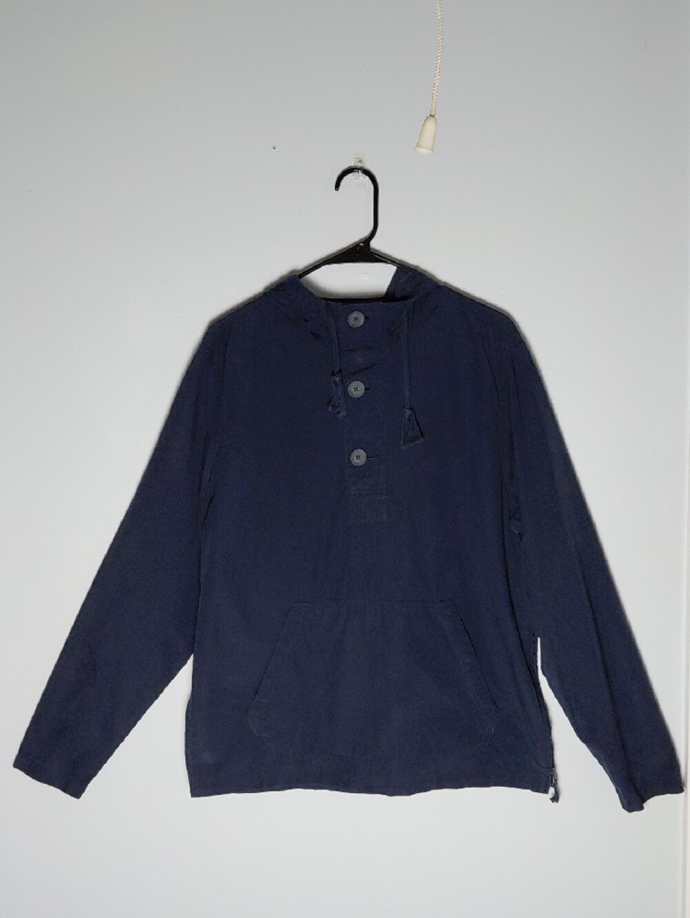Old Navy Popover Utility Anorak Jacket Pullover Hooded Winbreaker Coat Medium